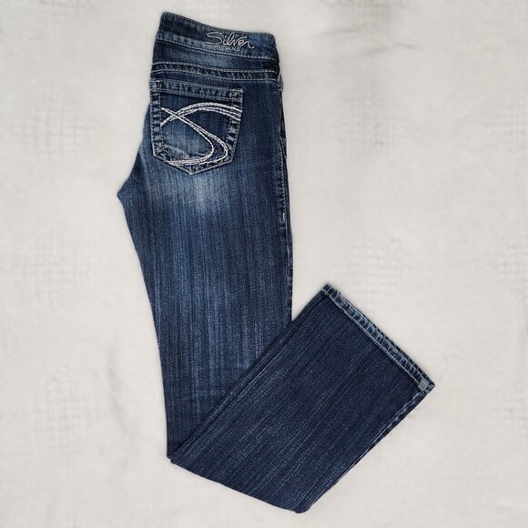 Tuesday Boot Cut Faded Blue Jeans - Picture 1 of 9
